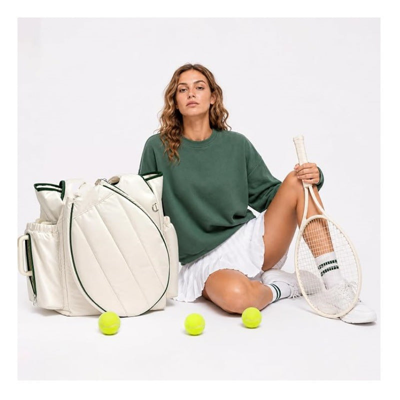 Versatile Quilted Tennis Tote Kalsten