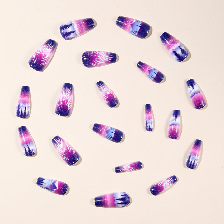 Artistic Gradient Nail Art Design Kalsten