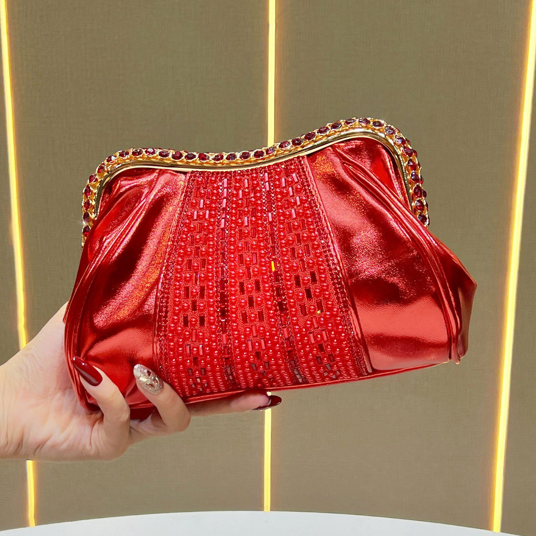 Glamorous Beaded Evening Clutch