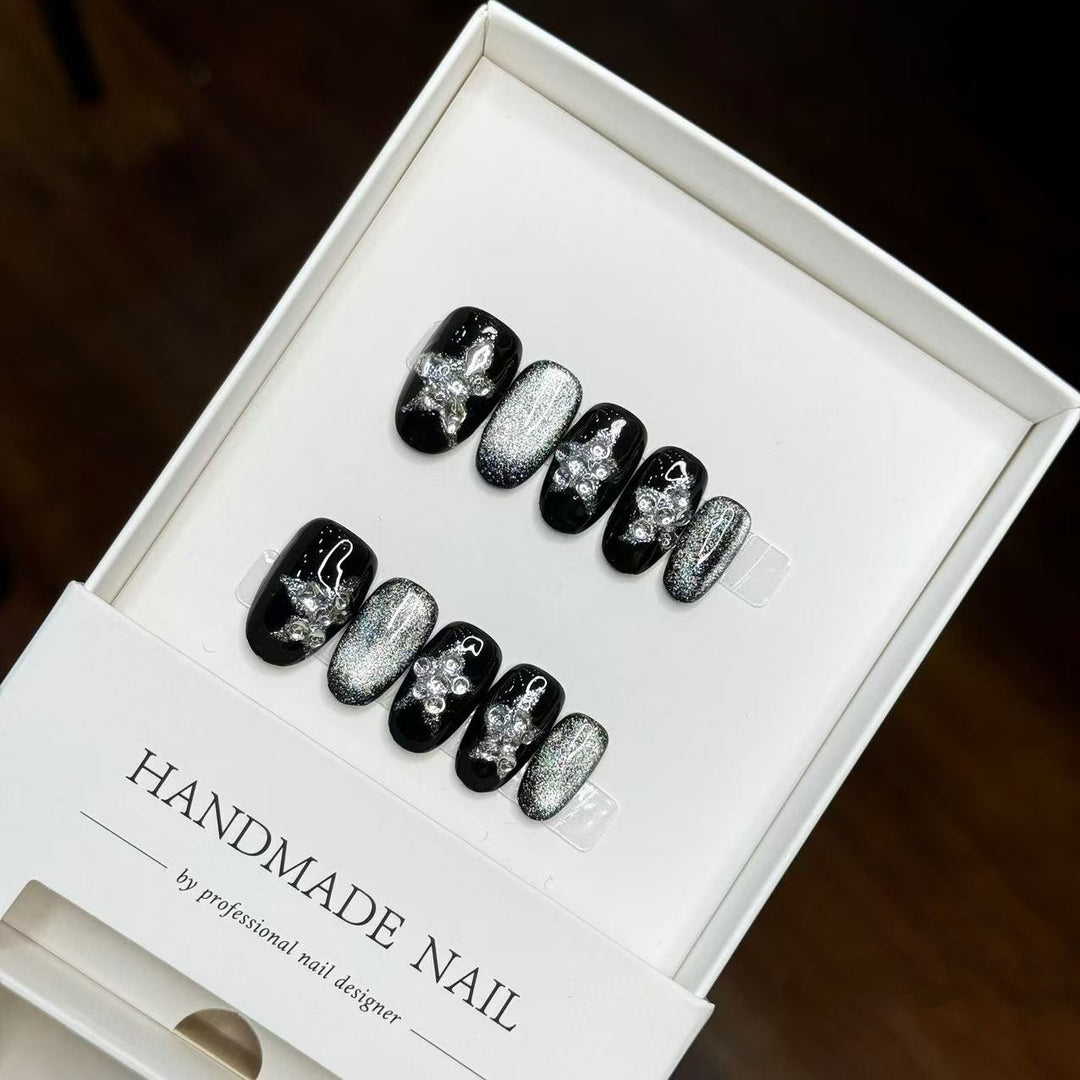 Artistic Press-On Nail Set