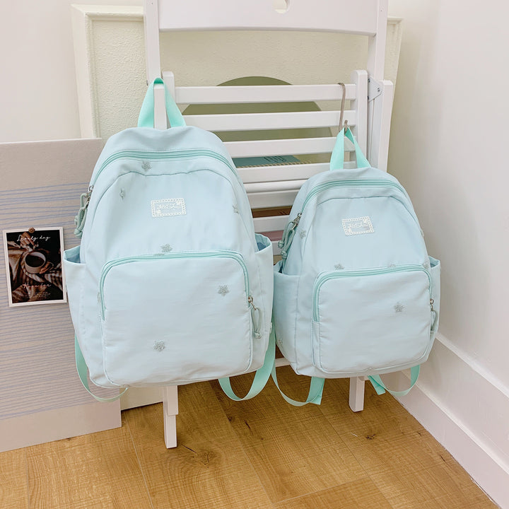 Embroidered Lightweight Casual Backpack Kalsten