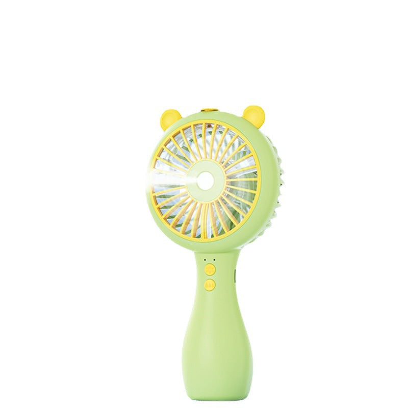 Women portable handheld fan with cat ears and ergonomic Kalsten