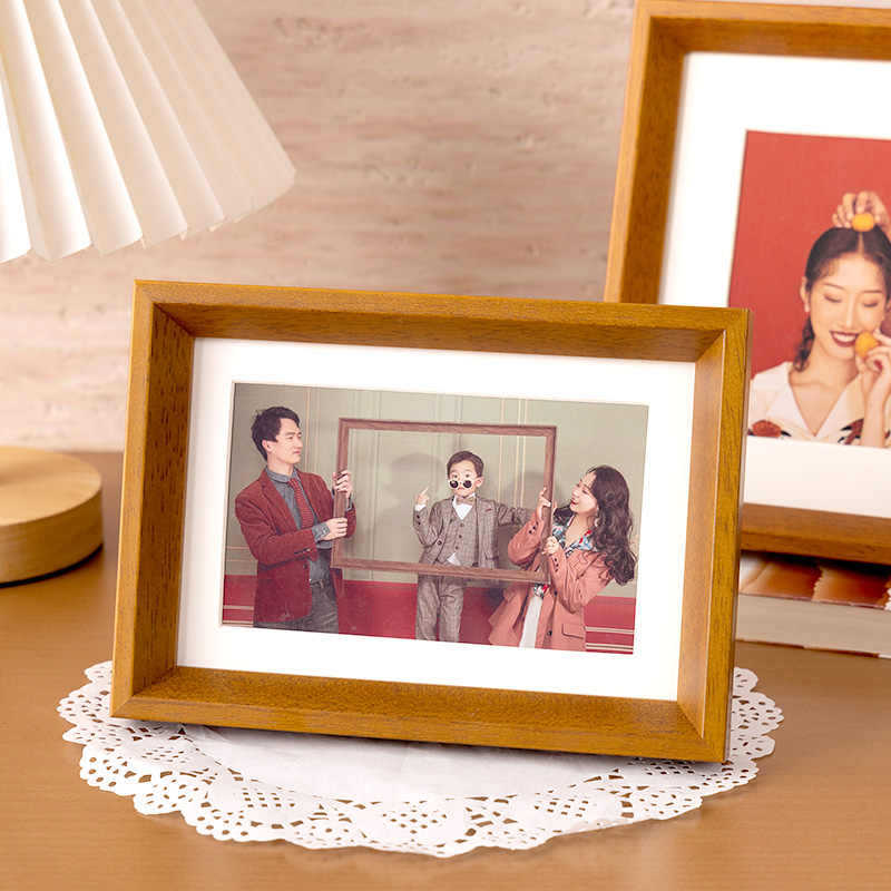 Elegant Natural Wood Photo Frame