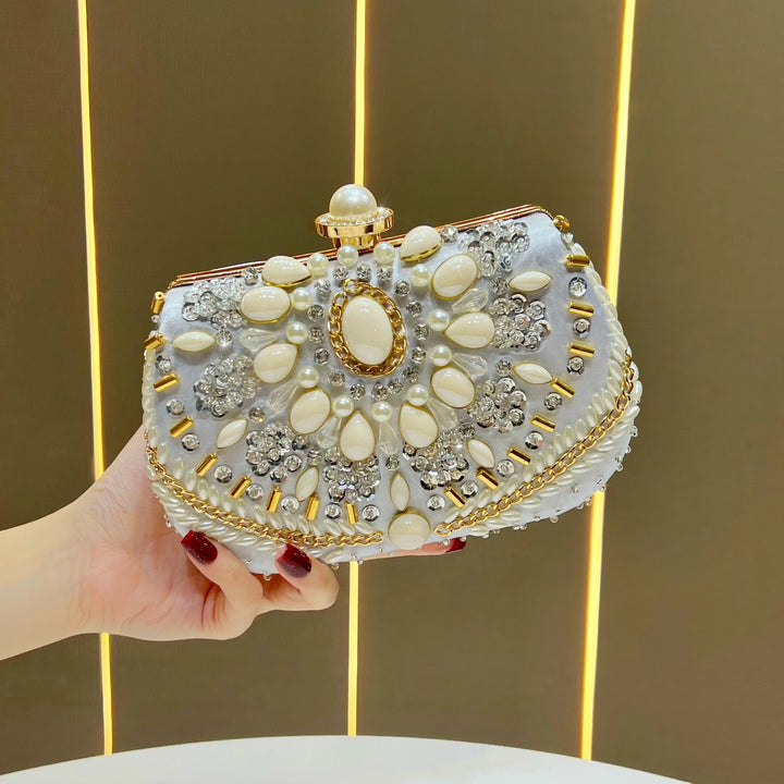 Ornate Decorative Evening Clutch