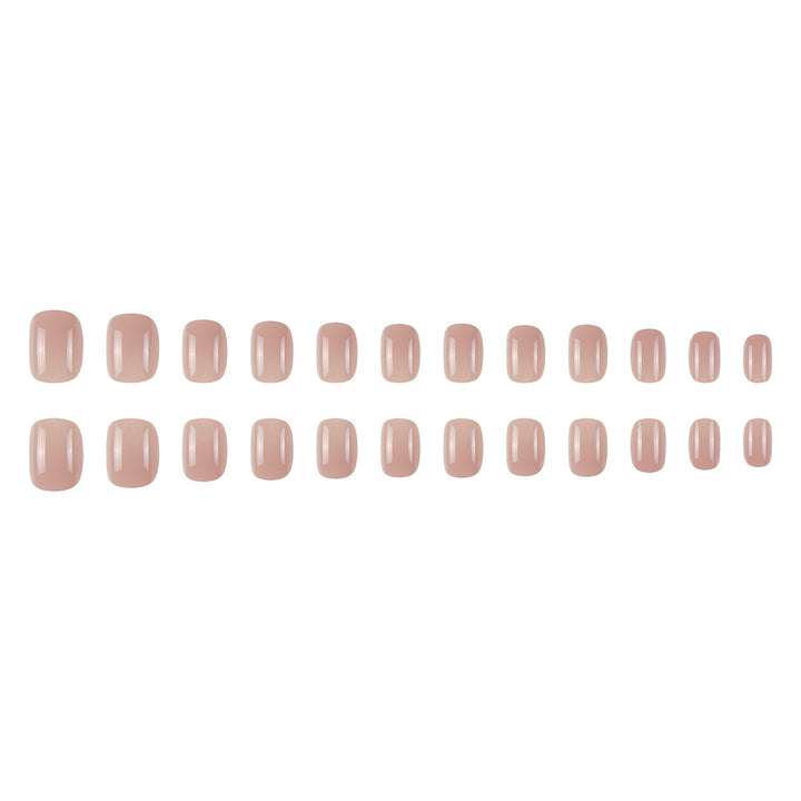 Elegant Glossy Press-On Nail Set Kalsten
