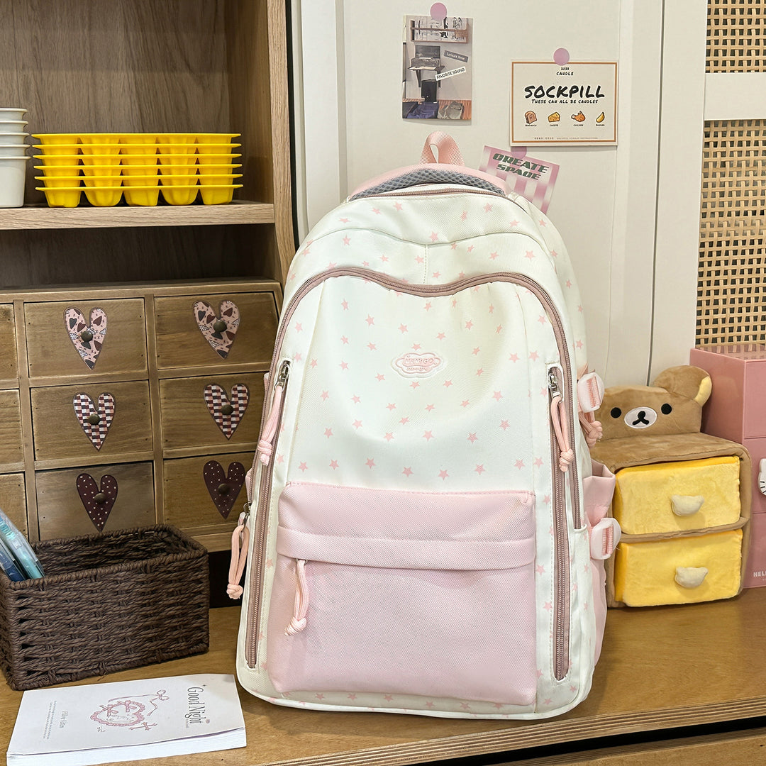 Creative Star-Printed Casual Backpack Kalsten