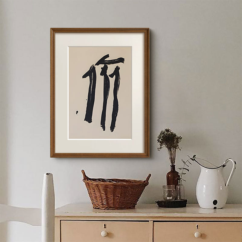 Abstract Line Art Illustration