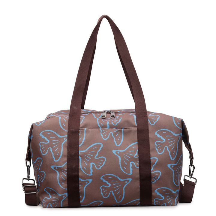 Artistic Patterned Travel Duffle Bag