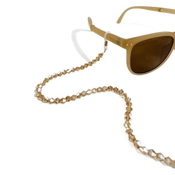 Beaded Eyewear Chain with Clear Tips Kalsten