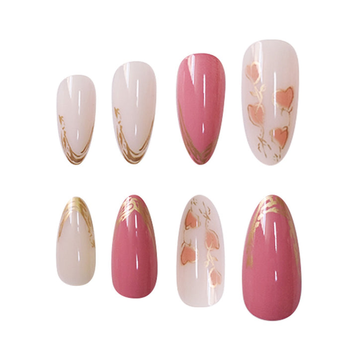 Artistic Stiletto Nail Art Extensions Kalsten