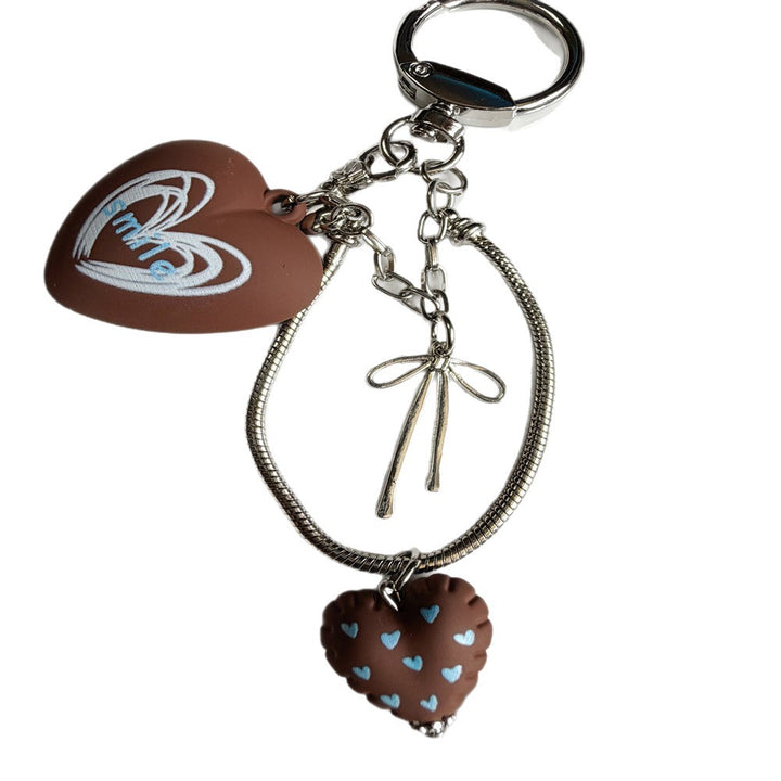 Decorative Heart-Shaped Keychain Kit Kalsten