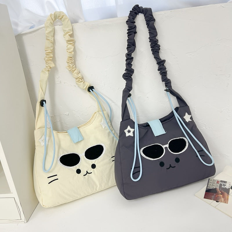 Cute Cat-Themed Sling Bag