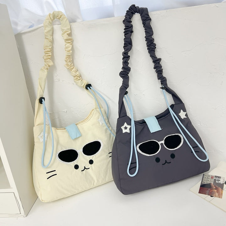Cute Cat-Themed Sling Bag