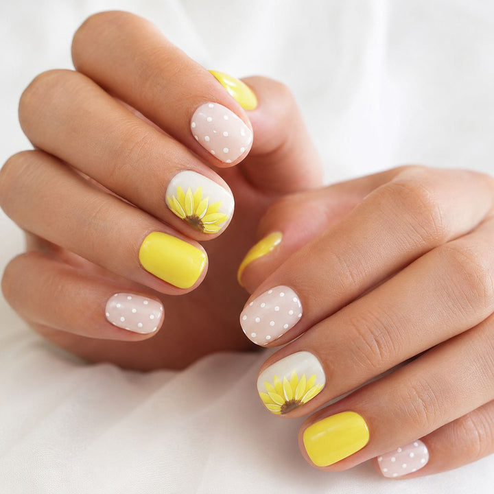 Creative Floral Nail Art Design Kalsten