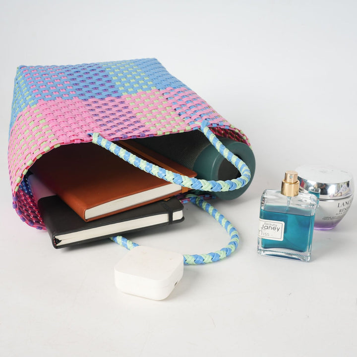 Colorful Shopping Bag Made from Recycled Material Kalsten