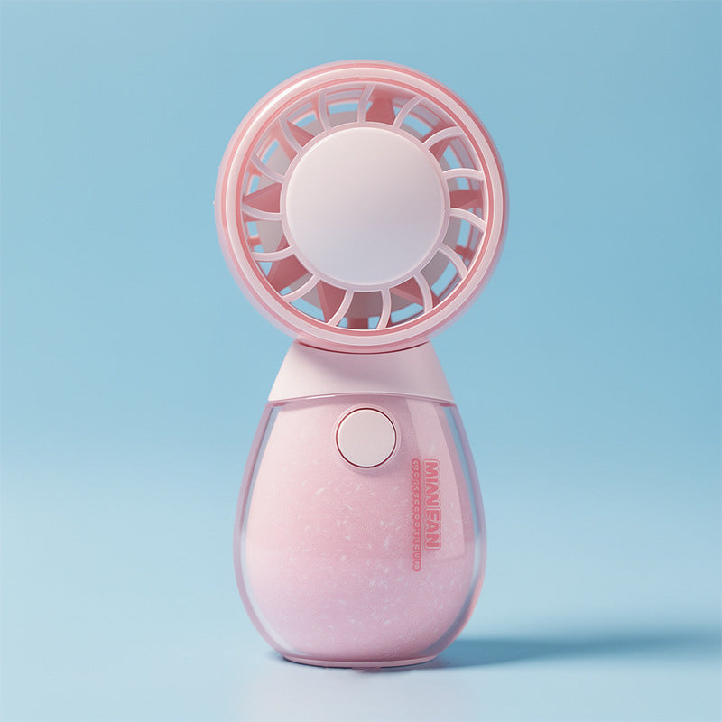 Women's Portable Mini Fan with Cute Cat Design Kalsten
