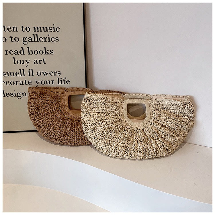 Fashionable and Handmade Ribbed Bag Kalsten
