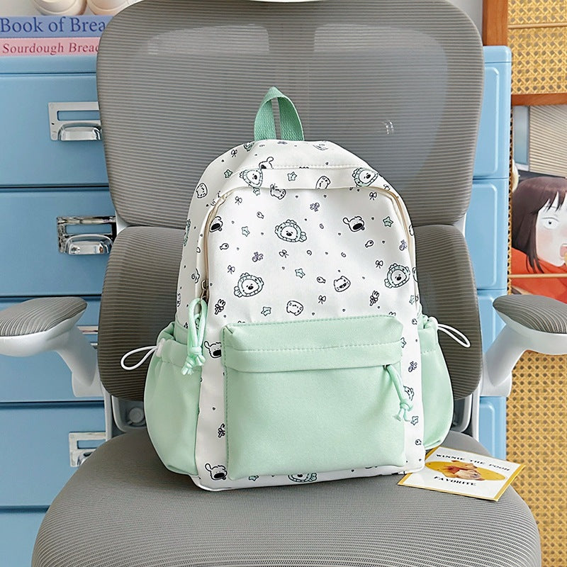 Playful Bunny Ears Printed Backpack Kalsten