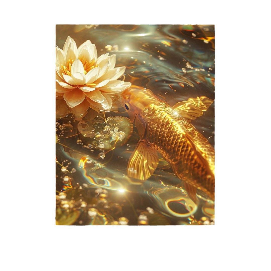 DIY Koi Fish and Water Lily Painting Kit Kalsten