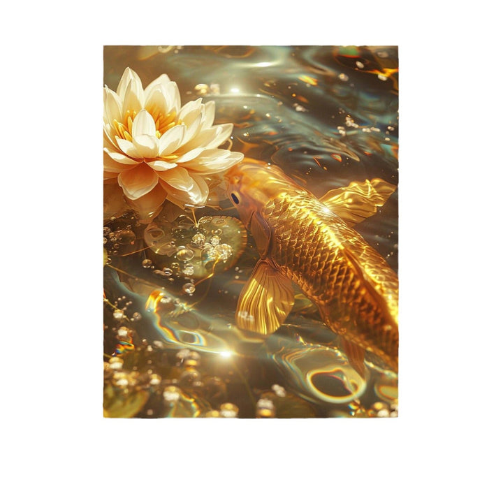 DIY Koi Fish and Water Lily Painting Kit Kalsten