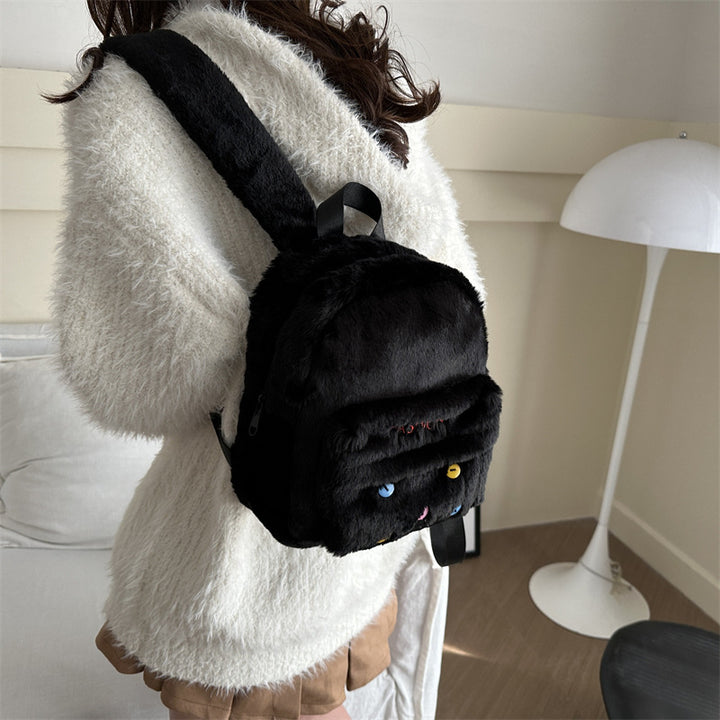 Plush backpack with playful design Kalsten