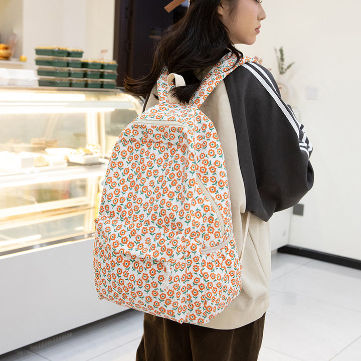 Flower Pattern Backpack Kalsten