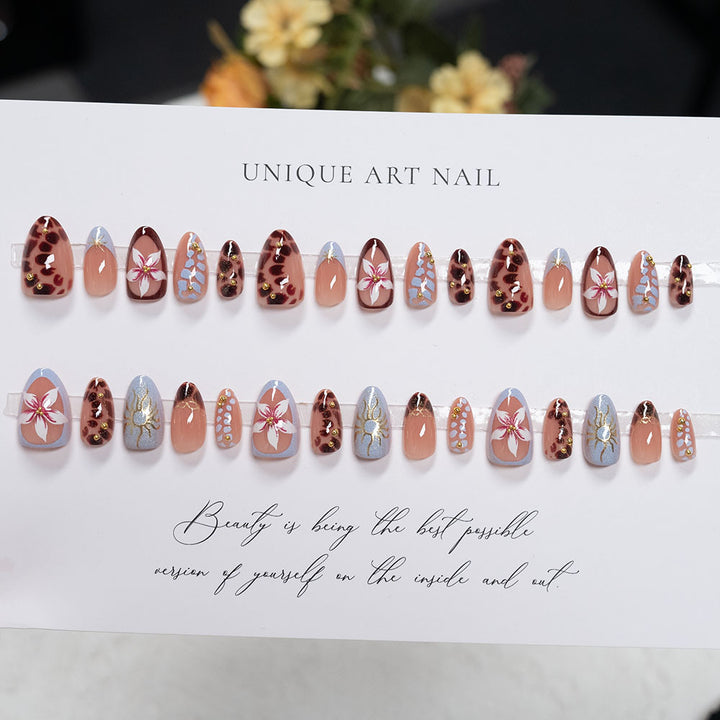 Artistic Press-On Nails