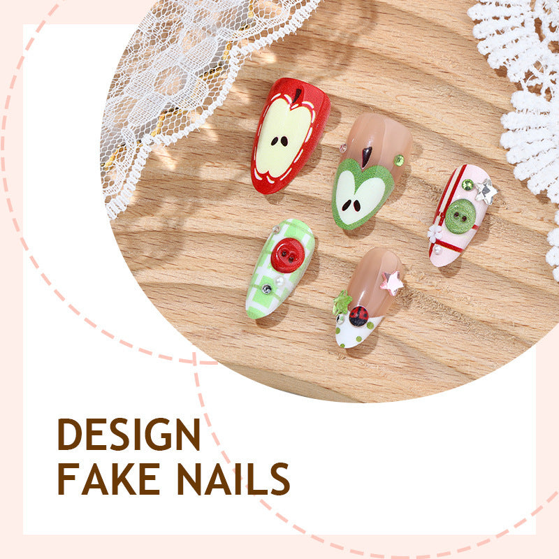 Creative Nail Art Set with Festive Christmas Designs Kalsten