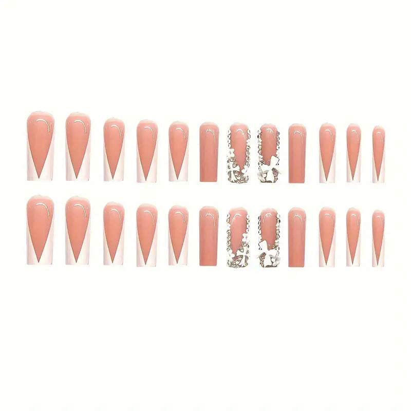 Glamorous Long Stiletto Press-On Nail Set Kalsten