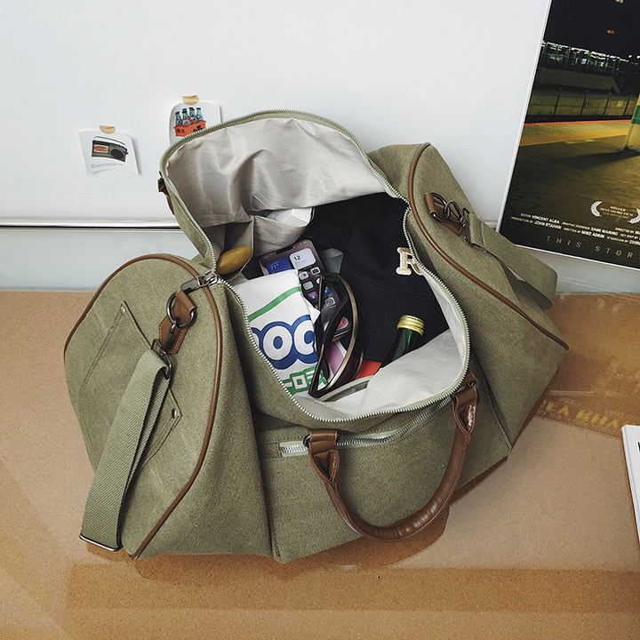 Canvas Weekender Duffel Bag