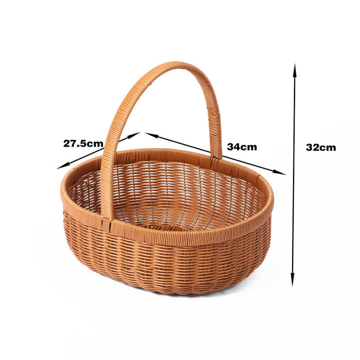 Elegant Handwoven Storage Basket Kalsten