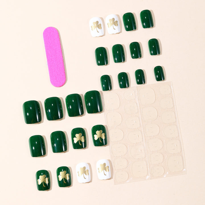 Decorative Shamrock Nail Art Set Kalsten
