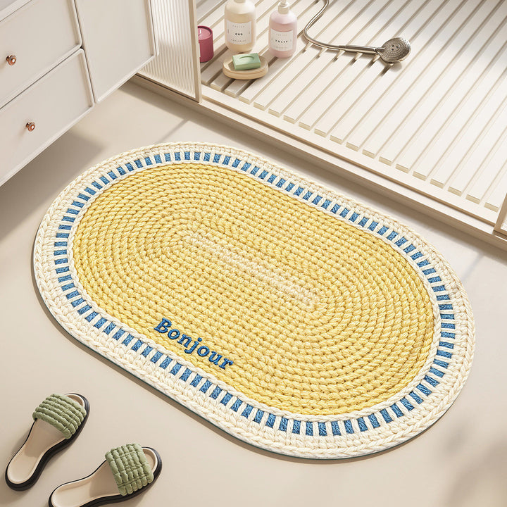 Cartoon Fruit Shaped Bath Mat