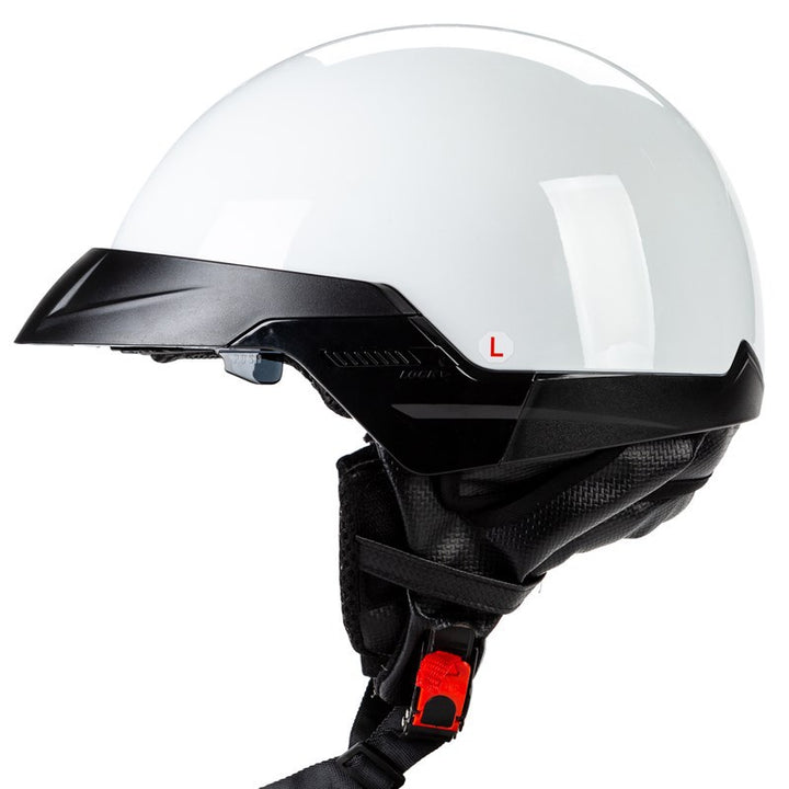 Urban Style Motorcycle Half-Helmet with Visor Kalsten