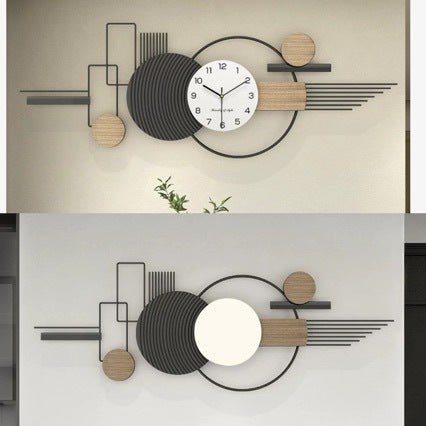 Modern Artistic Wall Clock with Geometric Design Kalsten