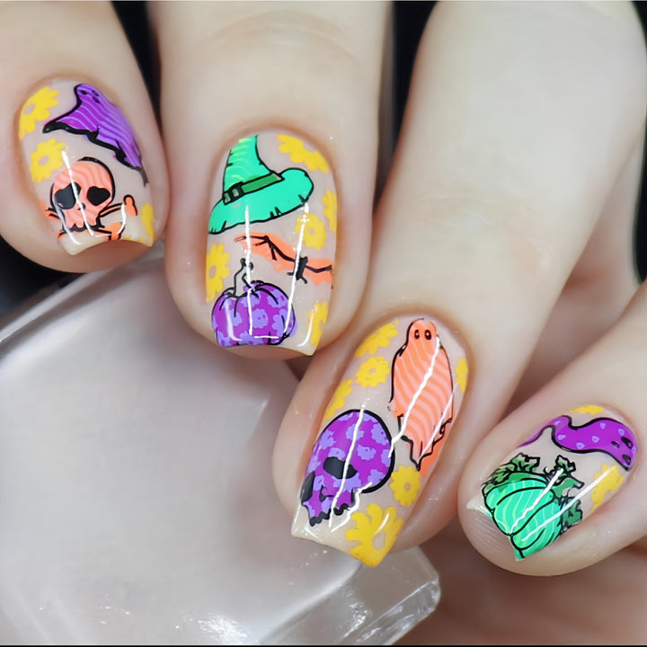 Creative Halloween Nail Design Kalsten