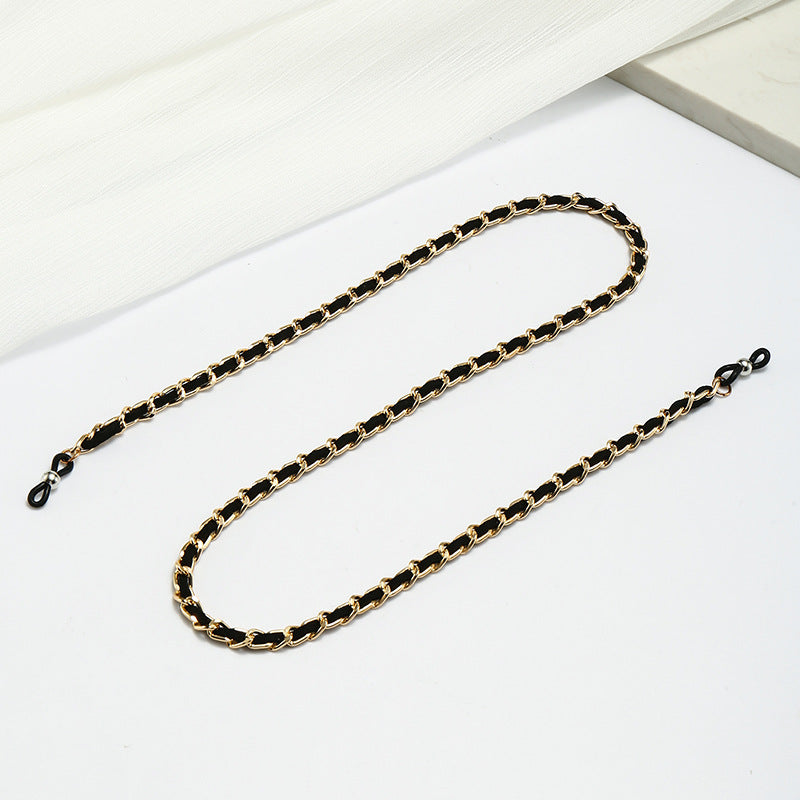 Aviator Sunglasses with Fashionable Chain Kalsten