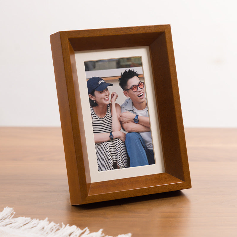 Premium Wooden Tabletop Photo Frame for Home