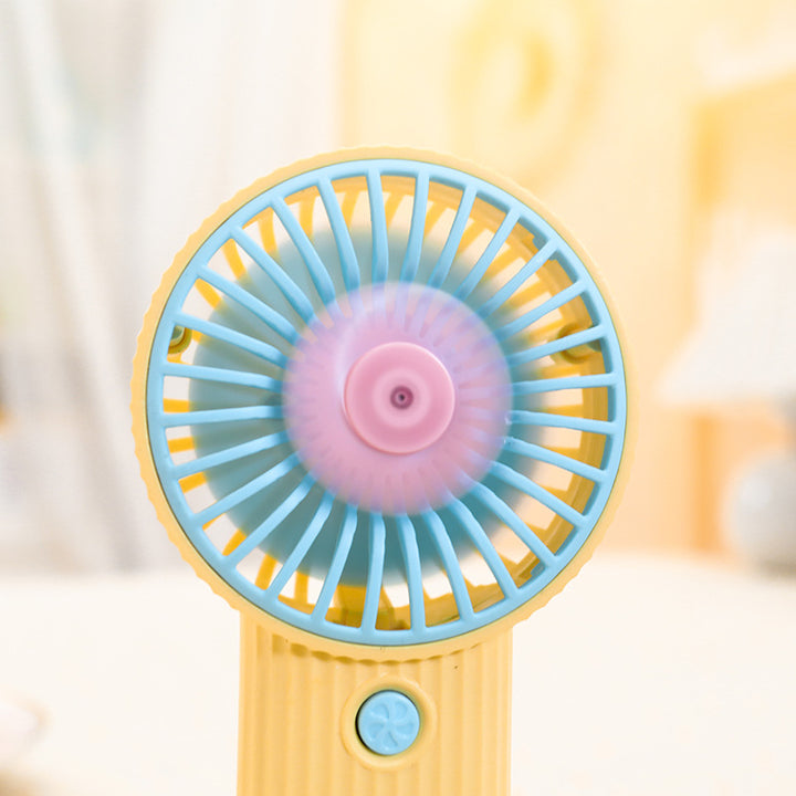 Portable Mini Air Fan with Cheerful Flower Design Kalsten