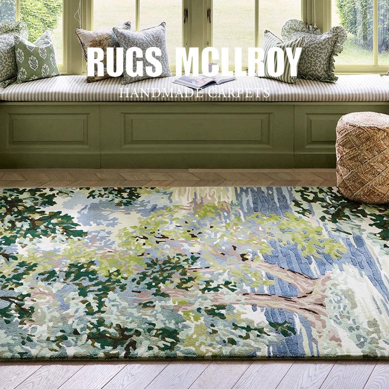 Nature-Inspired Decorative Area Rug