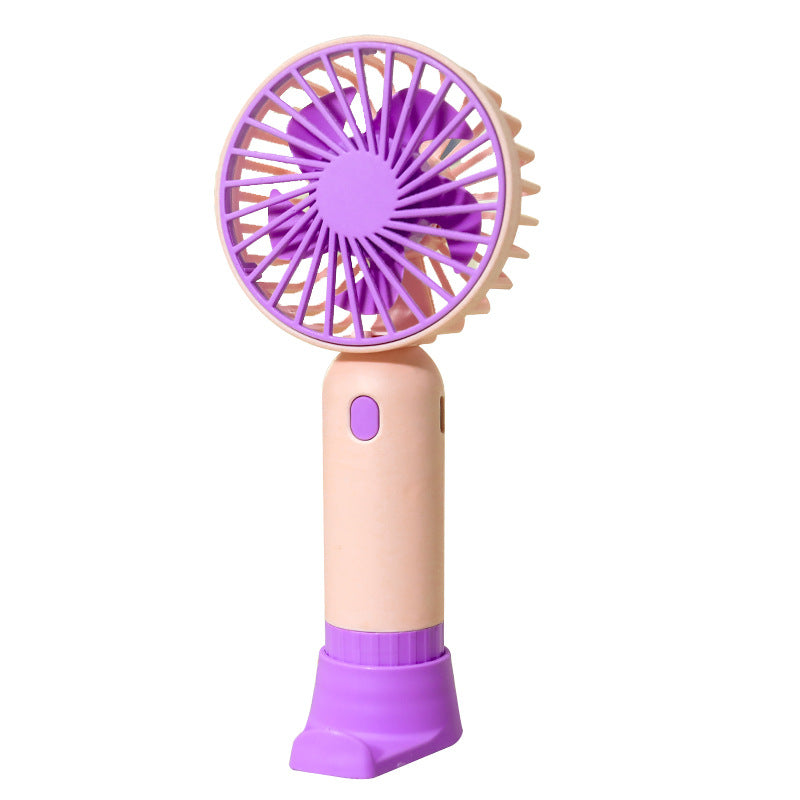 Portable hand fan with ergonomic grip and USB charging function Kalsten