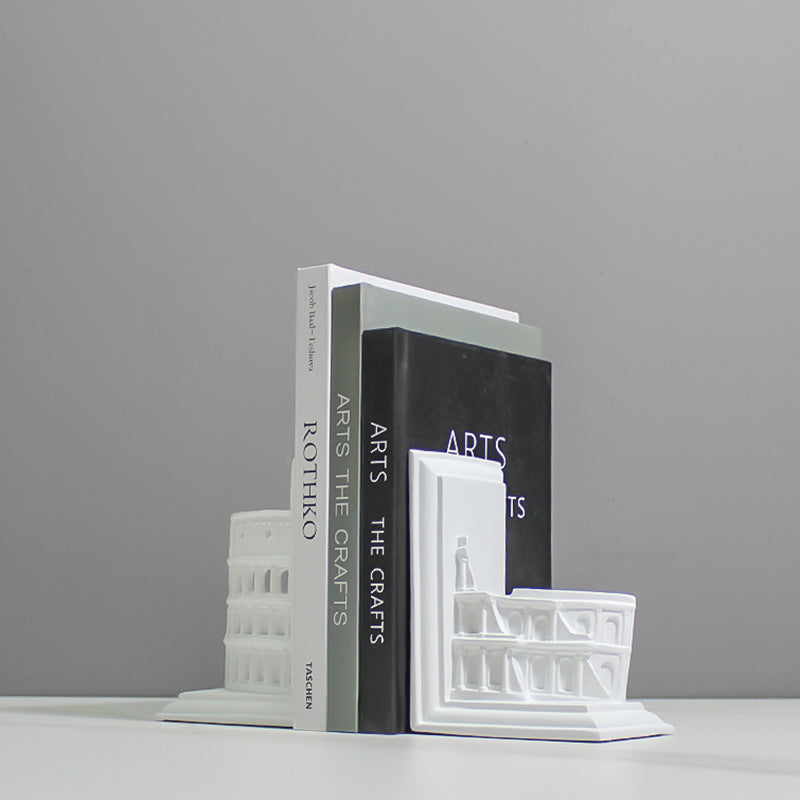 Architectural Inspired Bookends