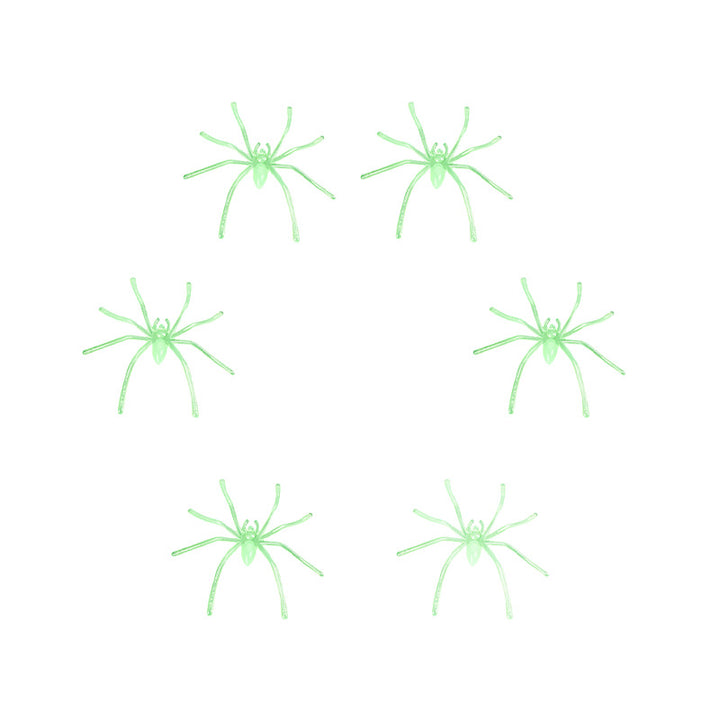 Glow-in-the-Dark Plastic Spider Decoration Kalsten