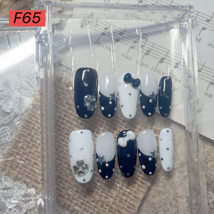Thematic Artistic Press-On Nail Set