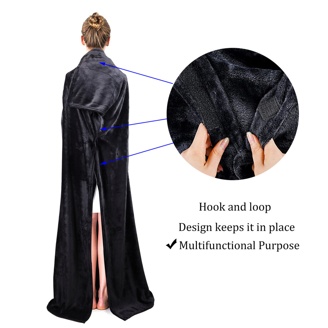 Women's Cozy Blanket with Sleeves and Pockets Kalsten