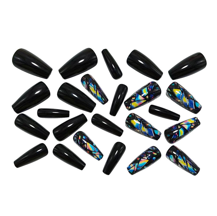 Artificial nails with elegant geometric design Kalsten