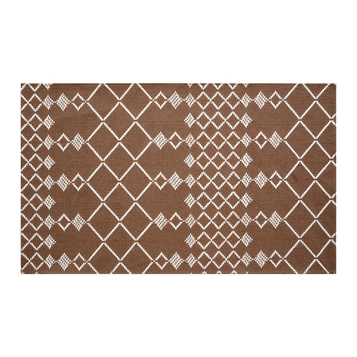 Geometric Patterned Indoor Runner Mat