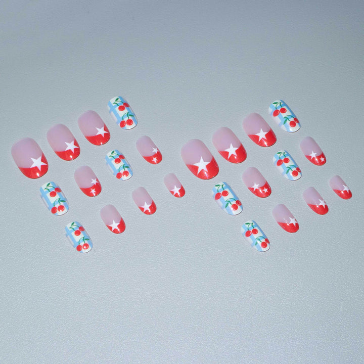 Cherry Blossom-Themed Nail Art Kit