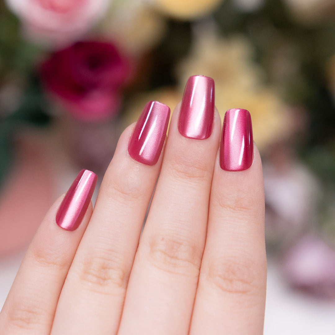 Glossy Press-On Nail Art  1791110921