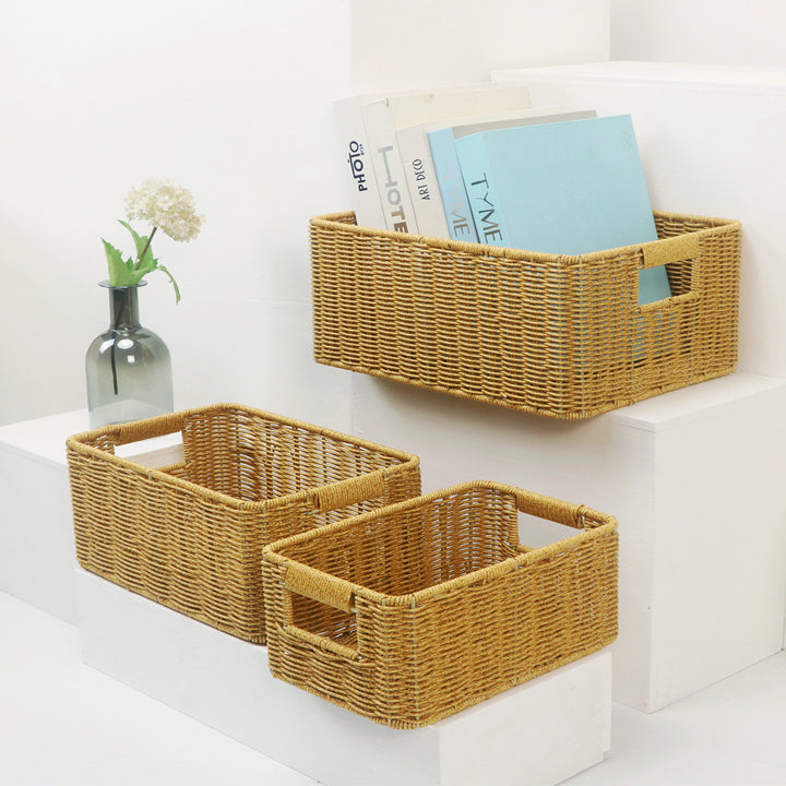 Handwoven storage basket Kalsten